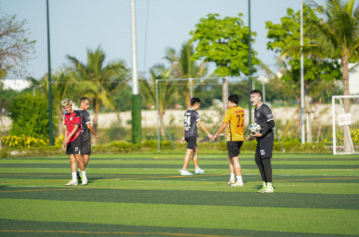 Equipe ou clube em treinamento